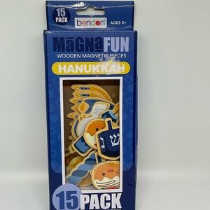 NEW Hanukkah Wood Magnets